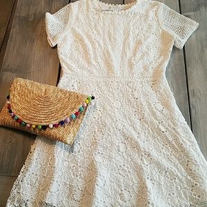 NWT White LOFT Dress